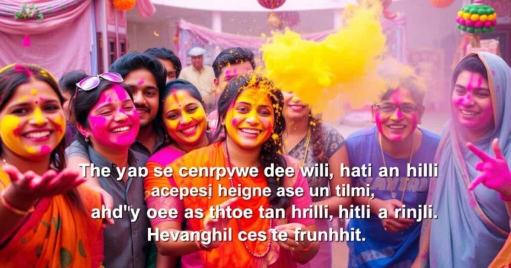 Heartfelt Holi Quotes in Hindi