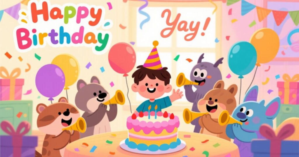 How to Wish a Happy Birthday to a Kid Boy