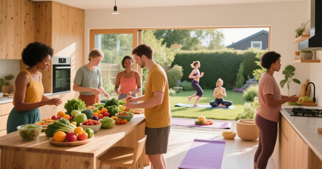 Take care of your body with nourishment.