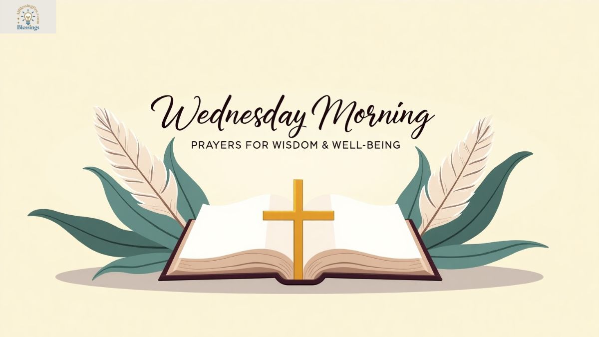 20 uplifting Wednesday Morning Prayers for Wisdom & Well-being