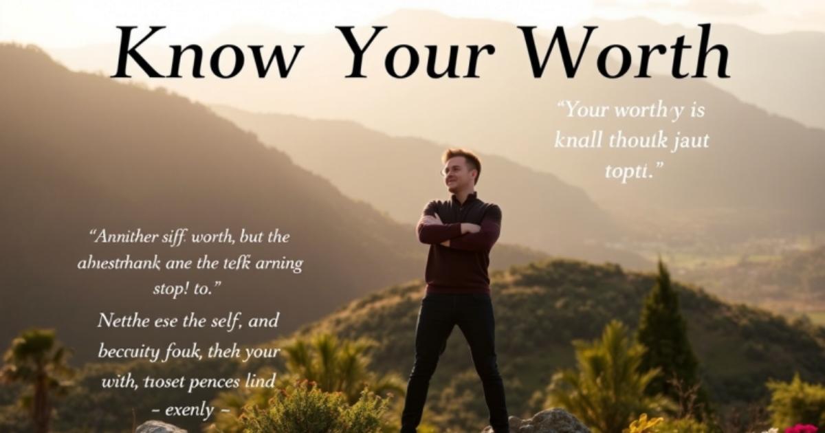 Know-Your-Worth Quotes