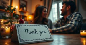 Thank You Note for Anniversary Wishes