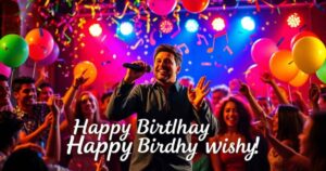 birthday wishes for a singer