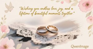 Emotional wedding wishes for sister