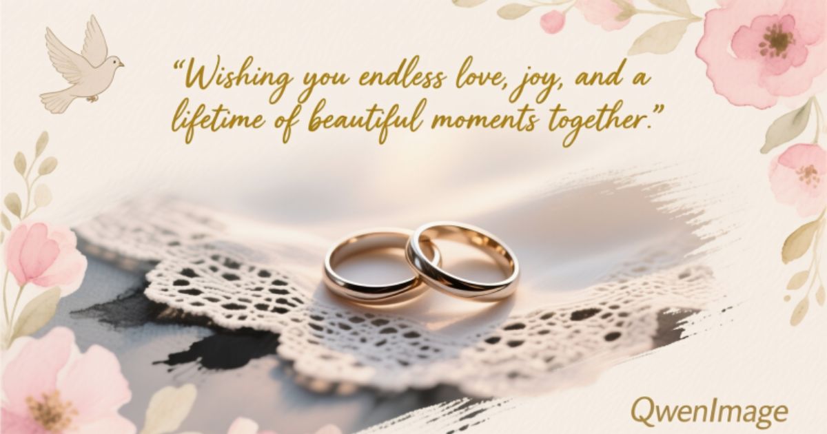 Emotional wedding wishes for sister