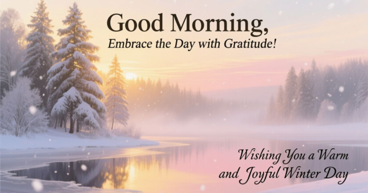 Winter Good Morning
